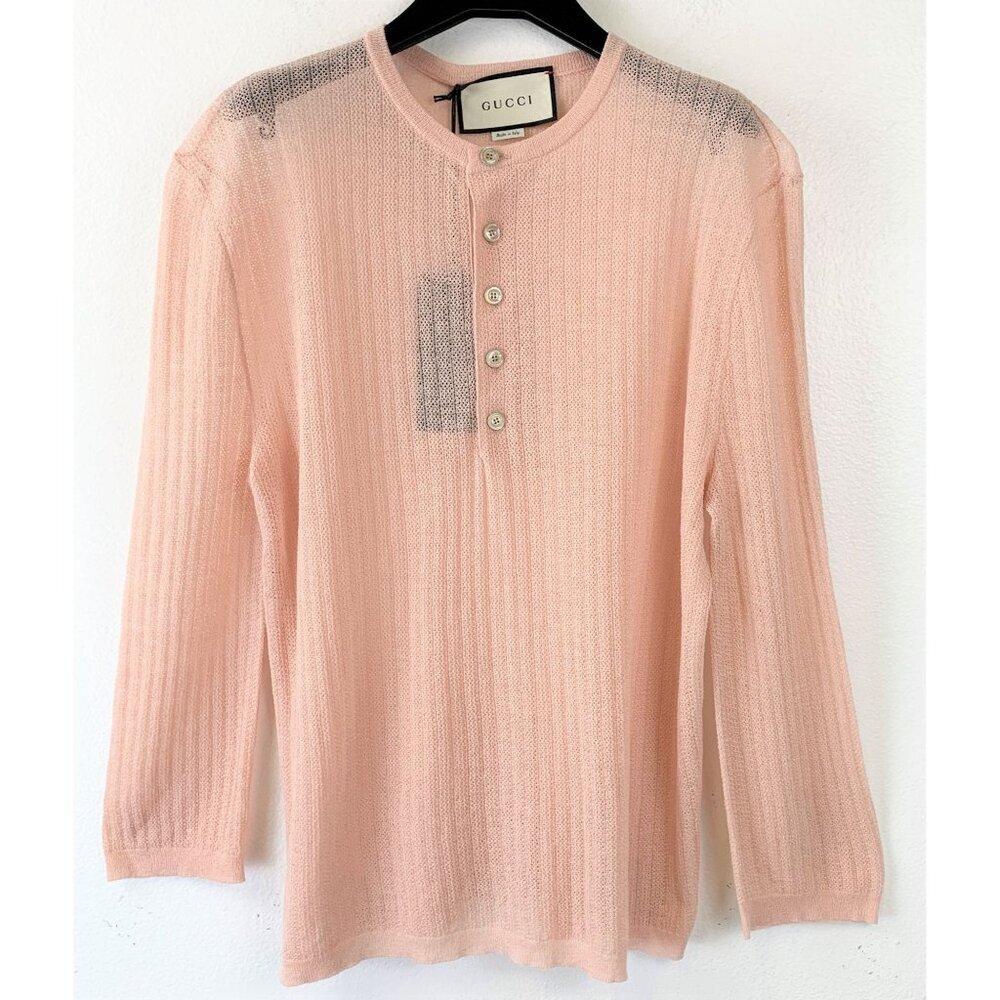 NWT Gucci Pink Sweater Size S